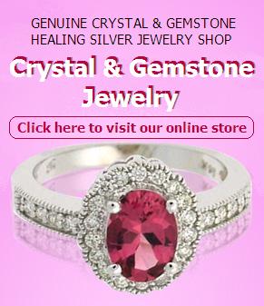 Crystal & Gemstone Jewellery - Genuine Crystal & Gemstone Healing Silver Jewellery Online Store