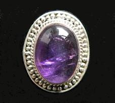 Amethyst Sterling Silver Ring