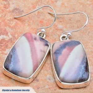 Rhyolite Silver Earrings